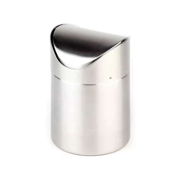 Cos de gunoi pentru masa inox 1.2l
