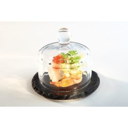 Platou ardezie cu capac 10.5cm