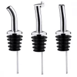 Dop Picurator  flap flow-Inox, Polipropilena-Inox, Negru