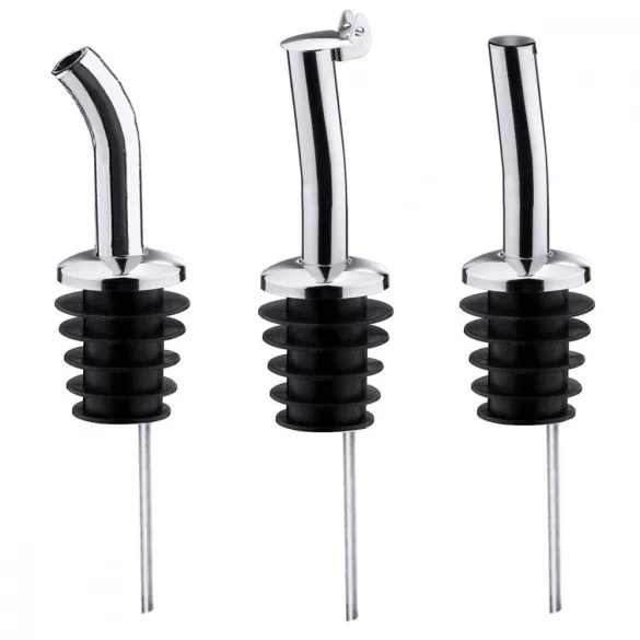 Dop Picurator goose flow-Inox, Polipropilena-Inox, Negru