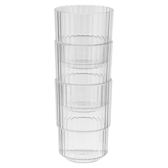 Pahar Tritan 220ml LINEA Crystal