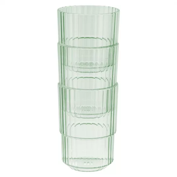 Pahar Tritan 300ml LINEA Verde translucid