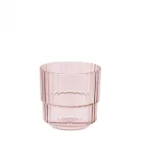Pahar Tritan 220ml LINEA Roz translucid