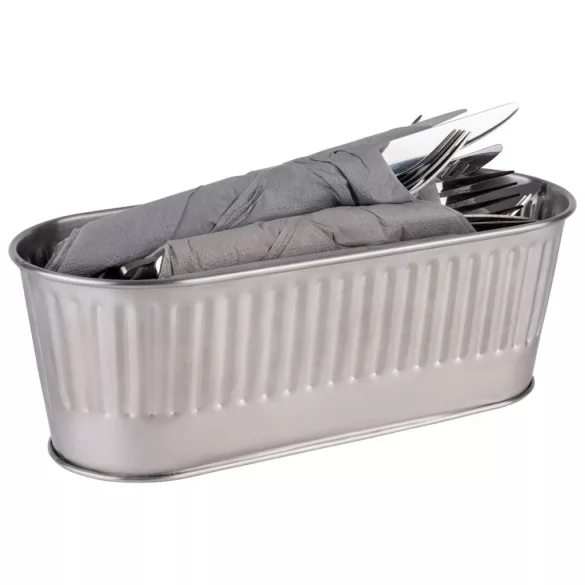 Suport tacamuri inox Utensilo gri