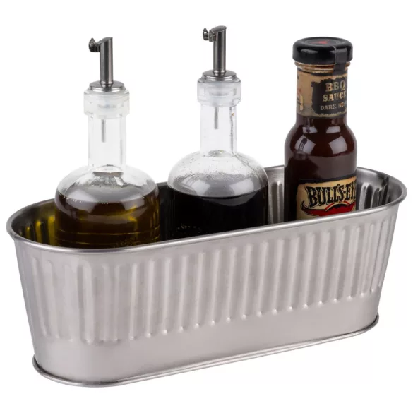 Suport tacamuri inox Utensilo gri