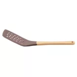 Paleta perforata carne plastic maner de lemn
