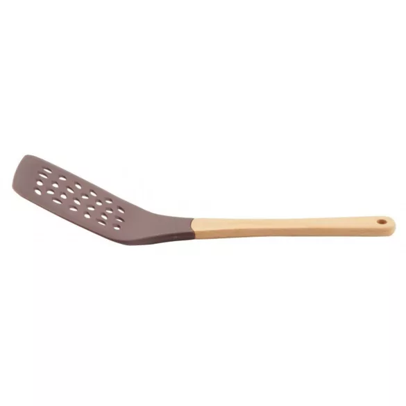 Paleta perforata carne plastic maner de lemn