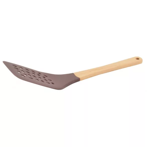Paleta perforata carne plastic maner de lemn