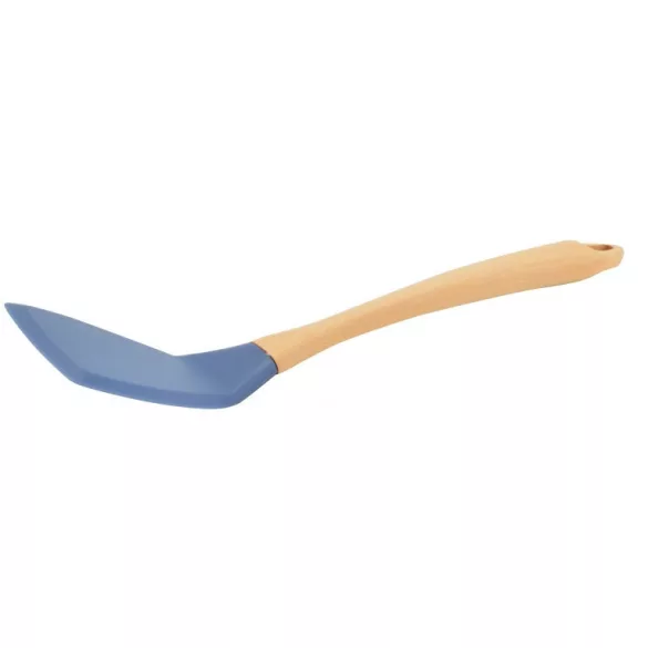 Paleta carne silicon maner de lemn