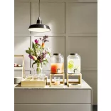 Dispenser bauturi 7l pe stand de lemn Valo