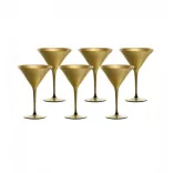 Pahar Martini Auriu linia Elements 240ml Stolzle