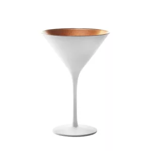 Pahar Martini Alb mat Bronz 240ml Stolzle