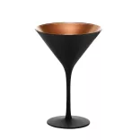 Pahar Martini Negru mat Bronz 240ml Stolzle