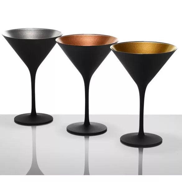 Pahar Martini Negru mat Bronz 240ml Stolzle