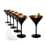 Pahar Martini Negru mat Bronz 240ml Stolzle