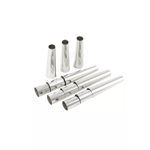 Set 12 forme conice rulouri patiserie 6.5cm