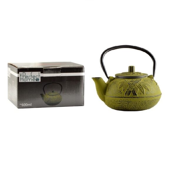 Ceainic fonta cu infuzor 600ml verde