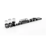 Bufet rece GN1/1 negru 