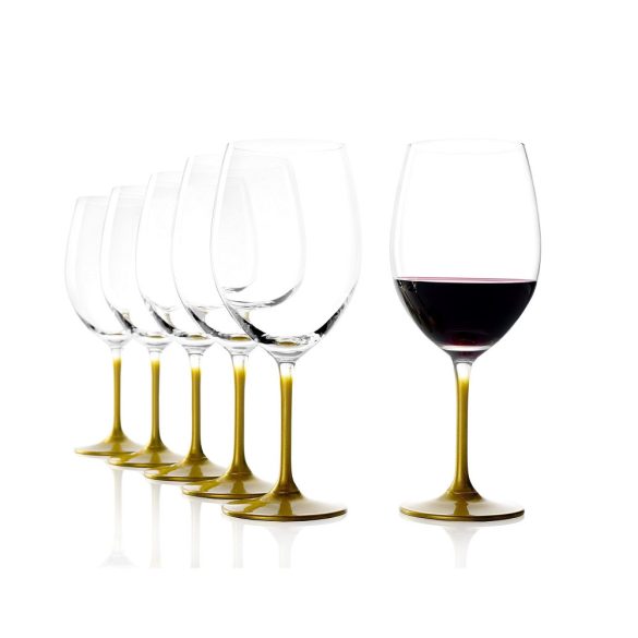 Pahar Bordeaux 640ml auriu Stolzle Event