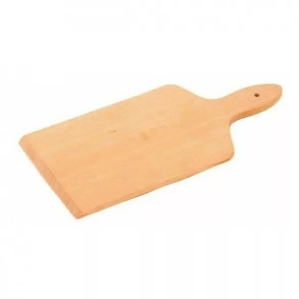 Tocator din lemn cu maner 33x15cm