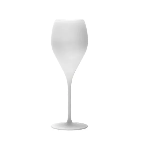 Pahar fluta sampanie Alb mat 343 ml Stolzle
