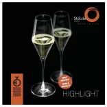 Pahar fluta sampanie 290 ml Stolzle Highlight