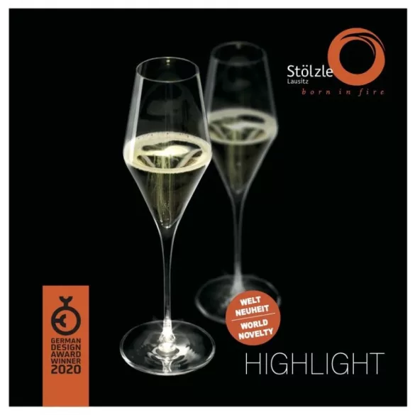 Pahar fluta sampanie 290 ml Stolzle Highlight