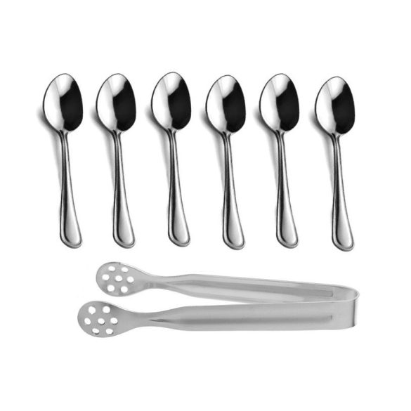 Set 7 piese lingurite cu cleste