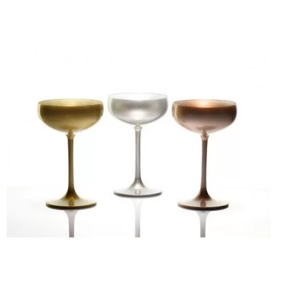 Pahar cupa Sampanie 150ml Stolzle Olympic Argintiu