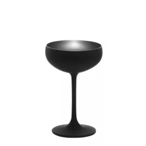 Cupa sampanie 230ml Stolzle Olympic Negru (mat) Argintiu