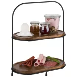 Set stand bufet etajat 5 piese