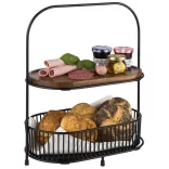Set stand bufet etajat 5 piese