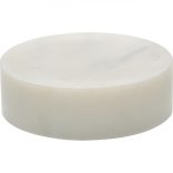 Bord din marmura alba 13cm