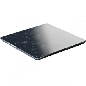 Platou din marmura neagra 18x18cm