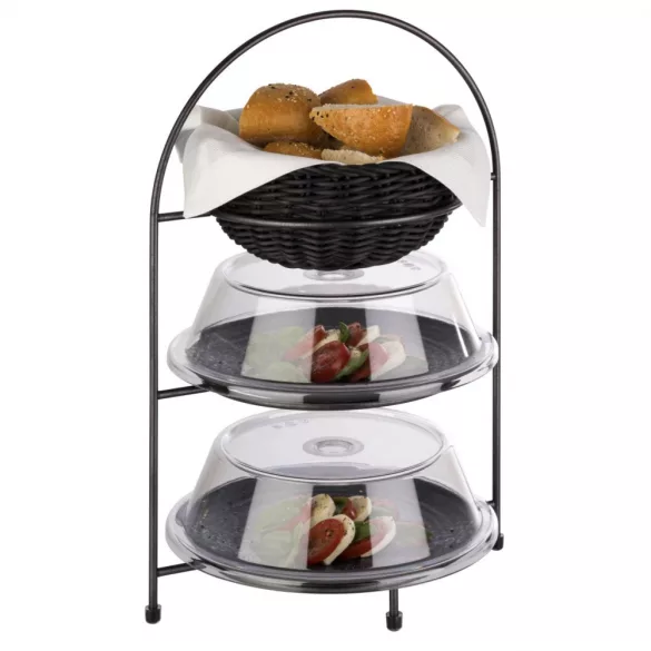 Stand servire etajat 3 nivele