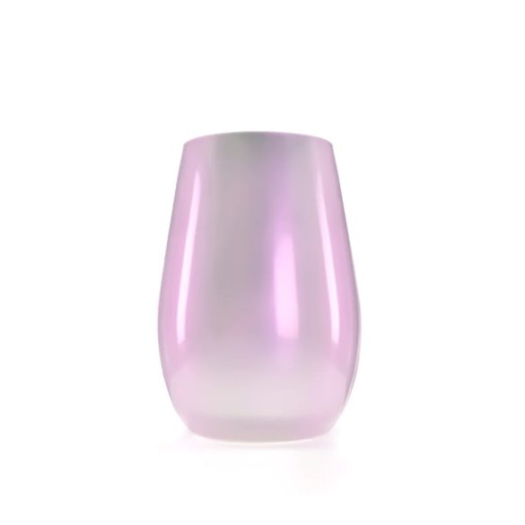 Pahar oblic 465ml Alb Perlat Stolzle linia Mirrors