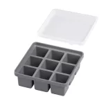 Set 2 forme gheata silicon cu capac