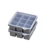 Set 2 forme gheata silicon cu capac