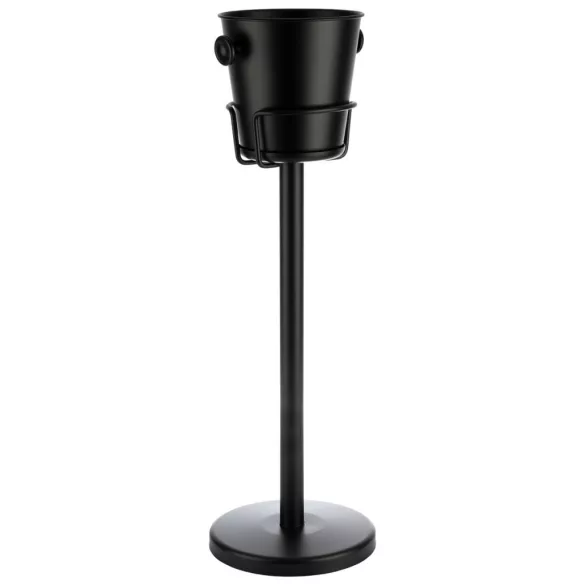 Frapiera neagra cu manere tip buton 22cm