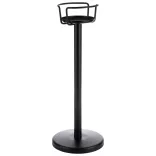 Suport frapiera negru cu picior 71cm