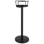 Suport frapiera negru cu picior 73cm