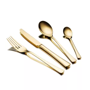 Set tacamuri  16pcs PVD Gold Solex linia Karina