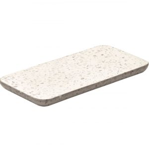 Platou Terrazzo 18x9cm
