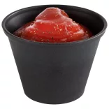 Set 6 boluri 60ml negru Levante