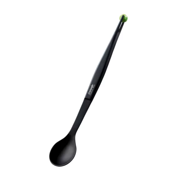 Lingurita si penseta de degustare FinalTouch negru Triangle