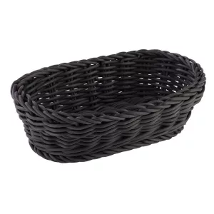 Cos servire polyrattan 19x12cm