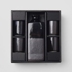 Set Sake 5 piese MIJ Gunmetal