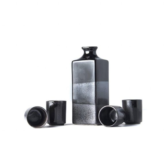 Set Sake 5 piese MIJ Gunmetal