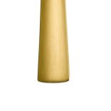 Lingura rotunda supa PVD Gold Brushed 17.6cm Hepp linia Accent