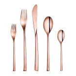 Lingurita mocca PVD Cupru 11cm Hepp linia Talia